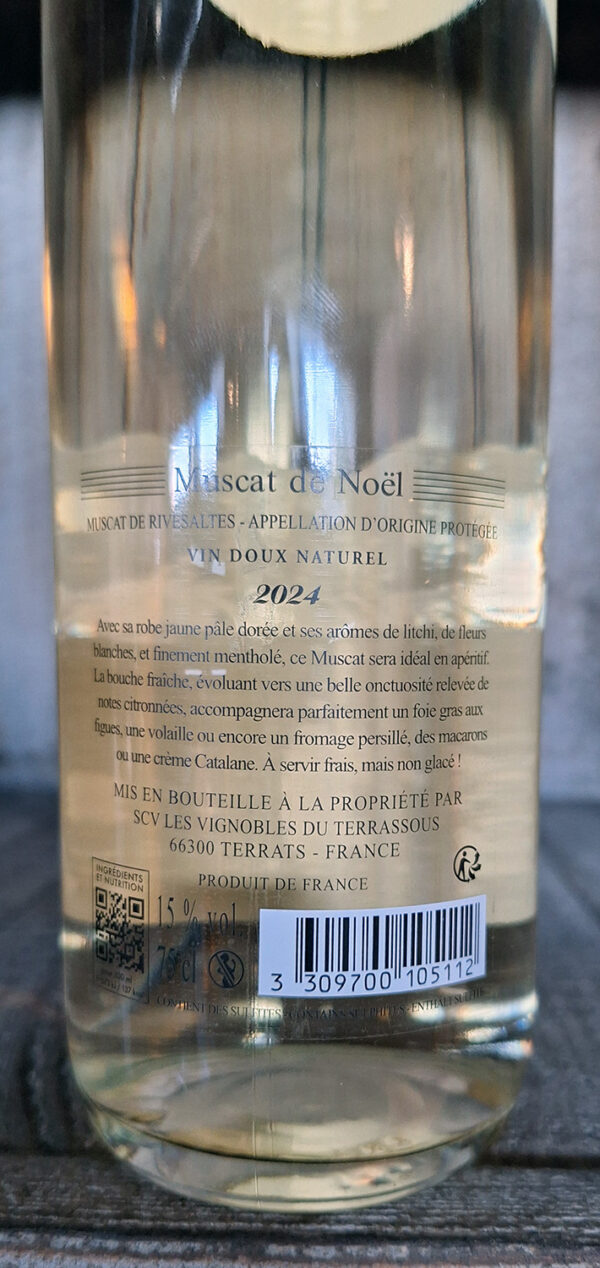 Terrassous <BR>Muscat de Noël<BR>2024 – Image 3